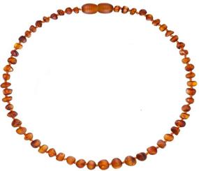 img 4 attached to 📿 Authentic Baltic Amber Necklace - Natural Baltic Region Amber, Genuine Amber (13 Inches)