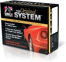 img 1 attached to 🔒 Gorilla Automotive 71604N 'The System' Acorn Wheel Locks - Secure Your 6 Lug Wheels with 14mm x 2.00 Thread Size