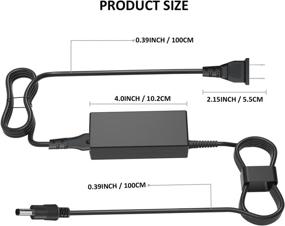 img 1 attached to 🔌 Electric Bike Battery Charger | TekkPerry 42V 1A Lithium Battery Charger with DC 5.5x2.1x11mm Roud Plug | Power Supply Connector for 10S Lithium Battery Pack