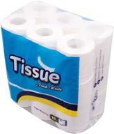 mhbyhks toilet paper: 18 family rolls (1 🧻 pack of 18) - soft, eco-friendly 3-ply bath tissue logo