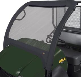 img 2 attached to 🖤 Upgraded QuadGear UTV Front Windshield in Sleek Black