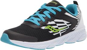 img 4 attached to 🏃 Saucony Unisex-Child Wind Running Shoe: Superior Performance for Young Runners