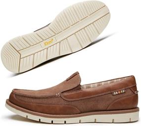 img 2 attached to Kkyc Premium Comfortable 10 Coffee Men's Shoes in Loafers & Slip-Ons