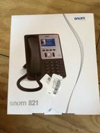 📞 snom 821 ip phone: enhanced communication solution for modern businesses logo