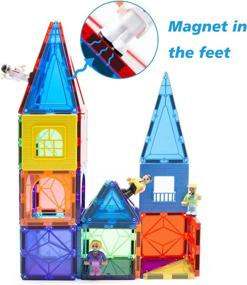 img 1 attached to 🔹 120-Piece Magnetic Diamond Set for Kids - Children Hub