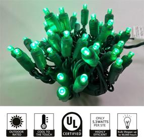 img 2 attached to Christmas Lights LED Commercial Mini LED String Lights