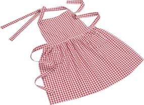 img 3 attached to 👗 Now Designs Classic Red Gingham Apron