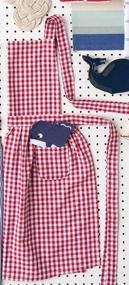 img 2 attached to 👗 Now Designs Classic Red Gingham Apron