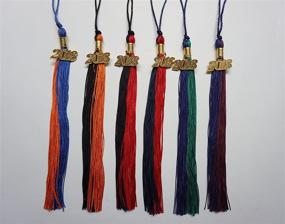 img 1 attached to Graduation Tassel Two Colored Charm Grad Sewing