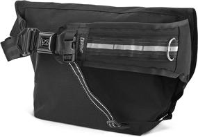 img 2 attached to 13 Inch Laptop Satchel - Chrome Industries Mini Metro Messenger Bag with Signature Belt Buckle Closure, 20.5 Liter Capacity