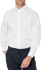 img 2 attached to 👔 IZOD Button Collar 15 5 35: Stylish Men's Shirts for Your Wardrobe