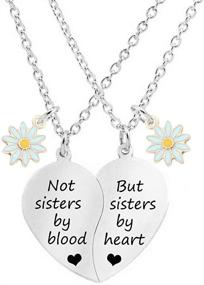 img 4 attached to MJARTORIA Valentine Friendship Silver Not Blood Daisy