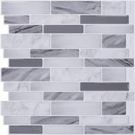 vamos tile 12x12 premium peel and stick backsplash tiles, kitchen backsplash bathroom wall tile - 10 sheets логотип