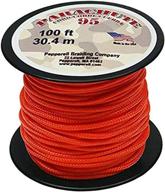 pepperell 1 9mm parachute 100 feet orange логотип