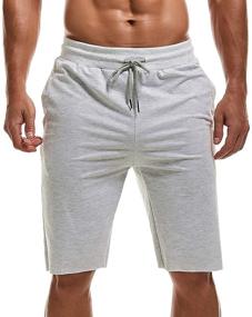 img 4 attached to AIMPACT Athletic Shorts Workout Pockets Men's Clothing in Active