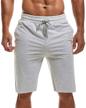 aimpact athletic shorts workout pockets men's clothing in active logo