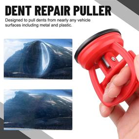 img 2 attached to Frienda 2 Pieces Car Dent Repair Tools Suction Cup Dent Pullers Car Dent Handle Lifters Dent Pullers Removers For Car Dent Repair