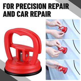 img 1 attached to Frienda 2 Pieces Car Dent Repair Tools Suction Cup Dent Pullers Car Dent Handle Lifters Dent Pullers Removers For Car Dent Repair