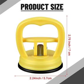 img 3 attached to Frienda 2 Pieces Car Dent Repair Tools Suction Cup Dent Pullers Car Dent Handle Lifters Dent Pullers Removers For Car Dent Repair