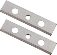 dct edge banding end cutter replacement blades - premium woodworking trimmer accessories - 2 pack edge trimmer blades logo