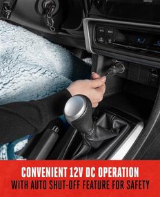 img 1 attached to 🚗 Motor Trend 12V Heated Car Blanket - Full-Size Electric Blanket with Fast Warming, Cozy Fleece Material, Measures 58"x 42" - Perfect Car Blanket for Cold Weather