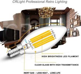 img 3 attached to 💡 Efficient Dimmable Candelabra Filament: CRLight Equivalent Solution