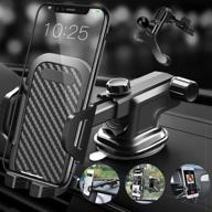 🚗 bigup car phone holder mount: powerful suction & stability | 3-in-1 mobile phone holder for car dashboard, windshield, and air vent | handsfree stand compatible with iphone13 and all mobile phones logo