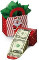 cheerful santa money dispenser gift: spread joy with this festive present logo
