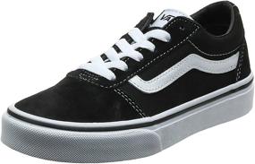 img 4 attached to 👟 Canvas Low Top Sneakers - Vans Unisex Boys' Shoes