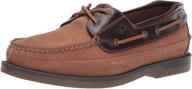 sperry men's mako 2 eye 👞 amaretto loafers/slip-ons - top shoes for men logo