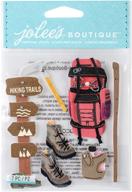 jolee's boutique hiking trip dimensional stickers logo