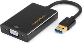 img 4 attached to 💻 Адаптер USB 3.0 к VGA с чипсетом DisplayLink - VGA to USB внешняя видеокарта CableCreation, поддержка 1080P, совместимость с Windows/Mac.