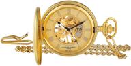 🕰️ charles hubert 3861g mechanical watch in gold plating logo