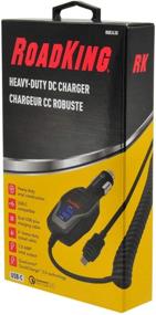 img 1 attached to Зарядное устройство RoadKing Heavy Duty Charger Qualcomm Coiled