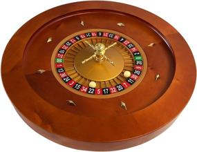 img 4 attached to Yuanhe 20Inch Deluxe Wooden Roulette