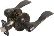 springdale door lever 700534 - 2-way adjustable, oil rubbed bronze, by design house logo