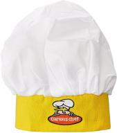 curious chef child yellow white логотип