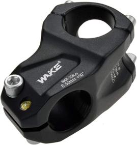 img 2 attached to 🚲 LITEONE MTB Stem - 31.8mm 50mm 30° Short Handlebar Stem for Most Bicycles: Fixed Gear, Road, Downhill, Track, MTB, BMX, Cycling