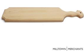 img 2 attached to 🎨 22" Official Greek Paddle - Solid Pine Sorority/Fraternity Paddle - Sanded & Ready to Paint - Ideal for Greek Letters