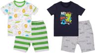 🦖 froerley pajamas: 4 piece dinosaur sleepwear set for boys logo