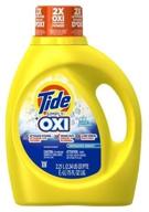 🧺 2 pack tide simply plus oxi liquid laundry detergent, refreshing breeze scent 75 fl oz for 48 loads logo