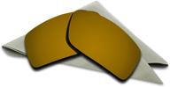 bronze mirrored polarized replacement sunglasses logo