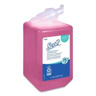 🌸 scott pro (prev. kleenex) liquid hand soap with moisturizers - pink, floral scent, 1.0l, 6 bottles/case - top-quality scott branding logo