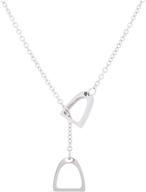 joyid stainless horseshoe necklace gift silver logo