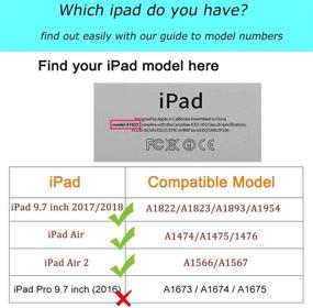 img 3 attached to Чехол CenYouful для iPad подходит для iPad 9 2018/2017