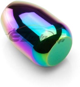 img 2 attached to 🚗 Weighted Manual Gear Shifter JDM Aluminum Rainbow Neo Chrome Stick Shift Knob 06