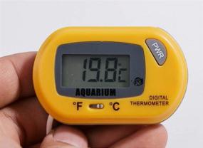 img 2 attached to 🌡️ AUTIDEFY LCD Digital Aquarium Thermometer for Precise Monitoring of Fish Tank, Water, and Terrarium Temperature
