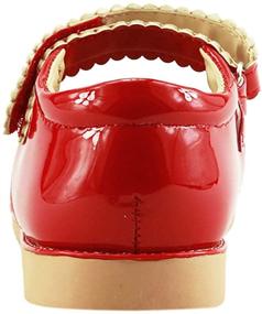 img 2 attached to Doll Maker Girl's T Strap Mary Girls' Shoes: Stylish and Comfortable Footwear for Your Little Fashionista