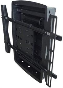 img 1 attached to 📺 Recessed Full-Motion Articulating TV Wall Mount Bracket - Monoprice (42"-63" TVs, 200lbs Max Weight, 3.94"-25.0" Extension, VESA Up to 800x500, Black)