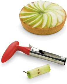 img 3 attached to 🍏 AKIRO Stainless Steel Apple Pear Corer - Kitchen Gadget Tool for Easy Twist Core and Seed Removal - Fruit Seeder, Vegetable Tool, Fruits Core Seed Remover